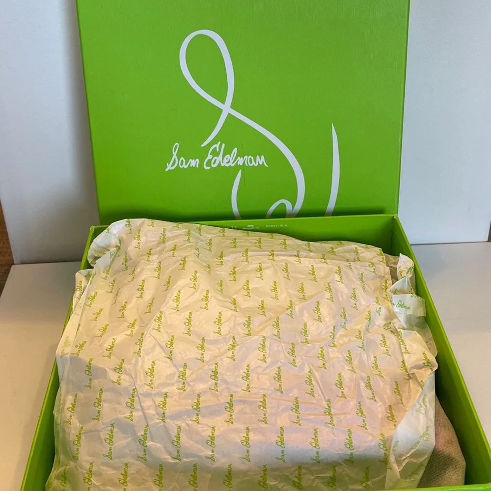 NIB SAM EDELMAN IRIE SQUARE TOE BRIGHT DAHLIA SUEDE ANKLE BOOTIE WOMENS 8.5 WIDE - Picture 14 of 15